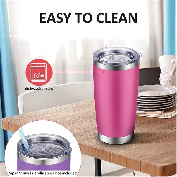 20 oz Vacuum Insulated Stainless Steel Tumbler