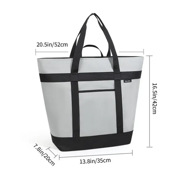 Foldable Oxford Lunch Tote Bag