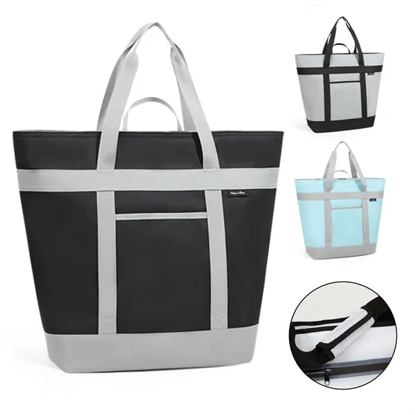 Foldable Oxford Lunch Tote Bag