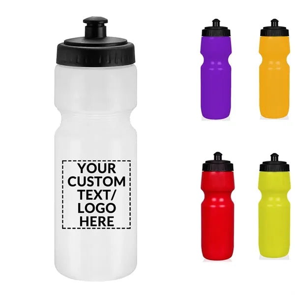 24 oz Bottle with Push-Pull Lid