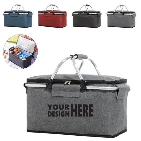 Outdoor Summer Insulated Picnic Basket