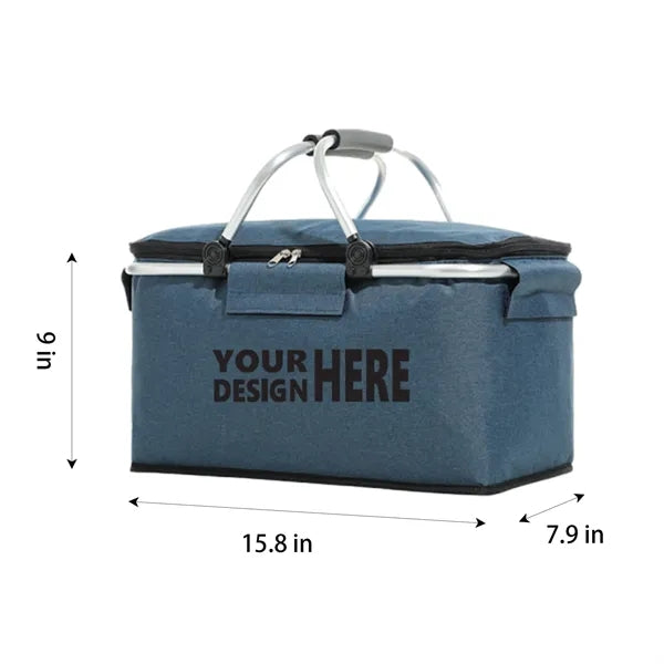 Outdoor Summer Insulated Picnic Basket