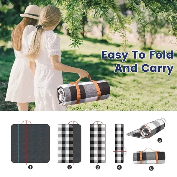Picnic Outdoor Blankets Waterproof Sand Free Beach Mat