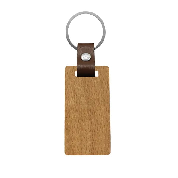 Brenna Wooden Keychain