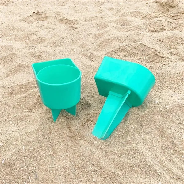 Beach Cup Holder with Pocket