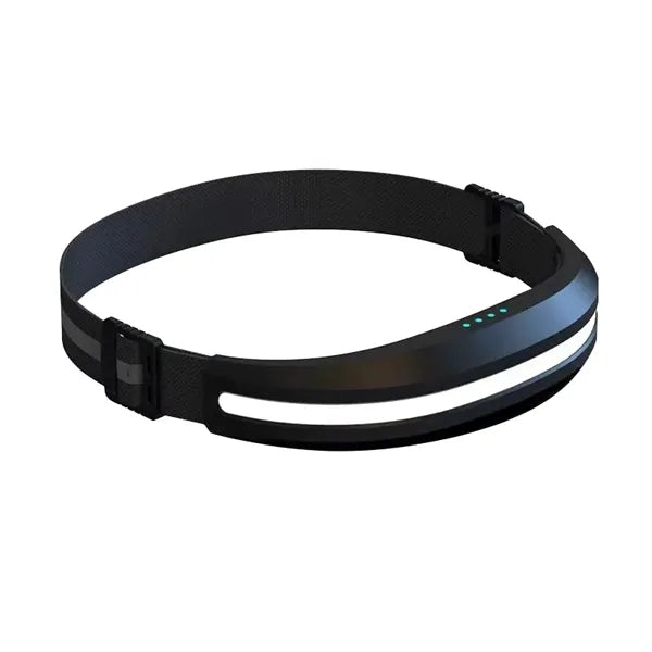 LED Waved Induction Cycling Headlight
