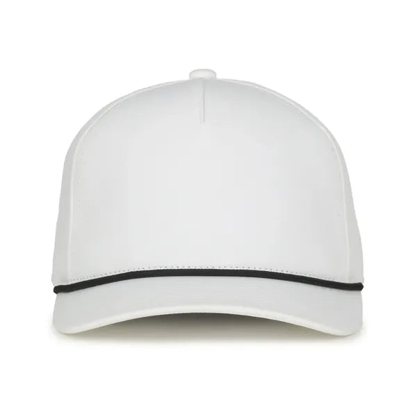 5 Panel Cap With Slight Pre-Curved Visor