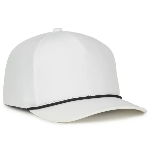 5 Panel Cap With Slight Pre-Curved Visor