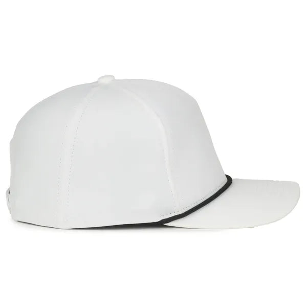 5 Panel Cap With Slight Pre-Curved Visor