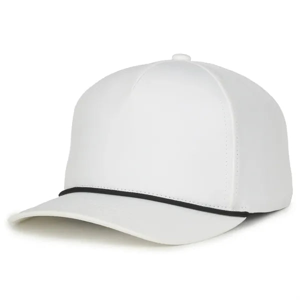 5 Panel Cap With Slight Pre-Curved Visor