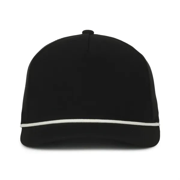 5 Panel Cap With Slight Pre-Curved Visor