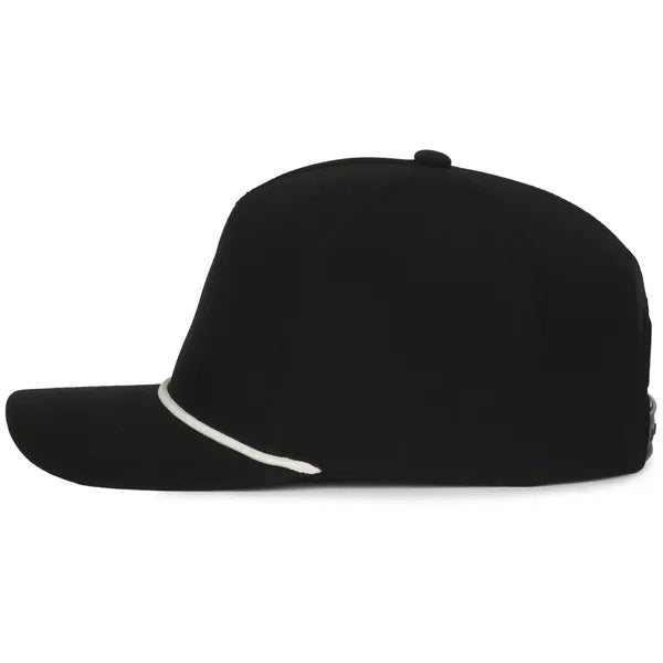 5 Panel Cap With Slight Pre-Curved Visor