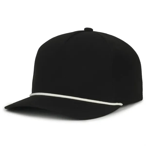 5 Panel Cap With Slight Pre-Curved Visor
