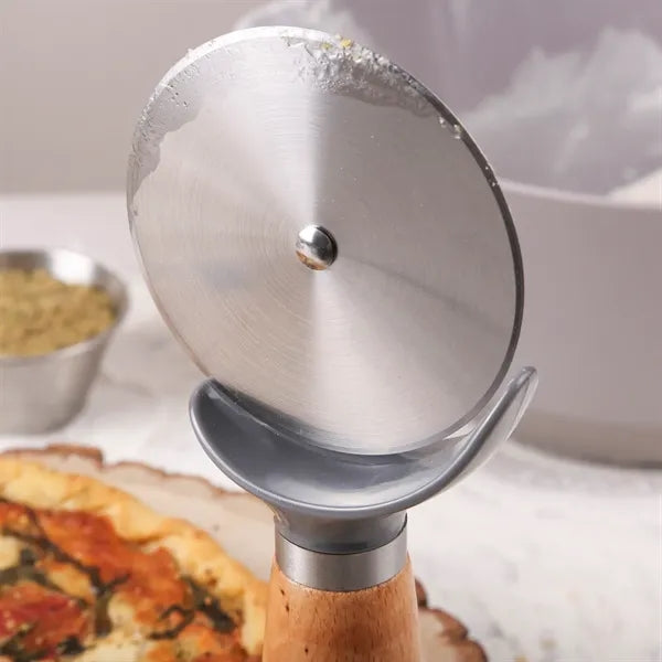 ReGen Beechwood Pizza Cutter