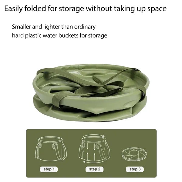 Portable Foldable PVC Camping Outdoor Water Bucket