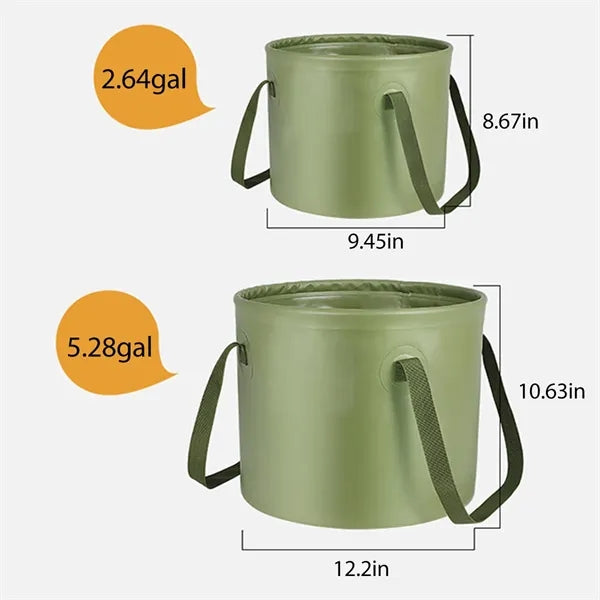 Portable Foldable PVC Camping Outdoor Water Bucket