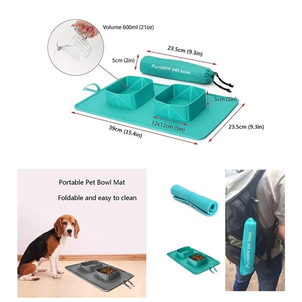 Foldable Silicone Pet Bowl