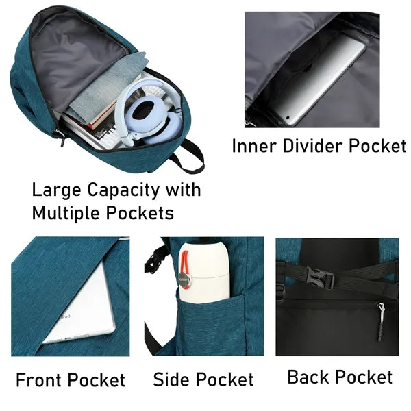 Lightweight Unisex Everyday Outdoor Sports Backpack