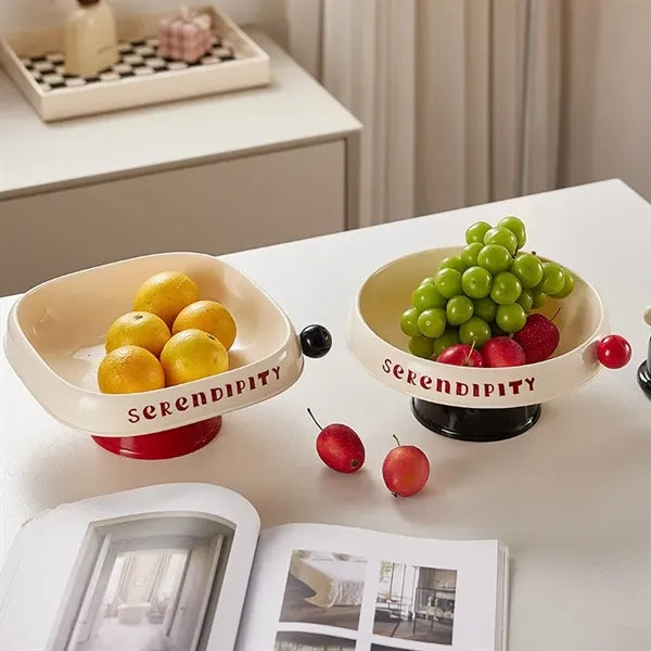 Storage Candy Decorative Fruit Bowl For Kitchen Counter