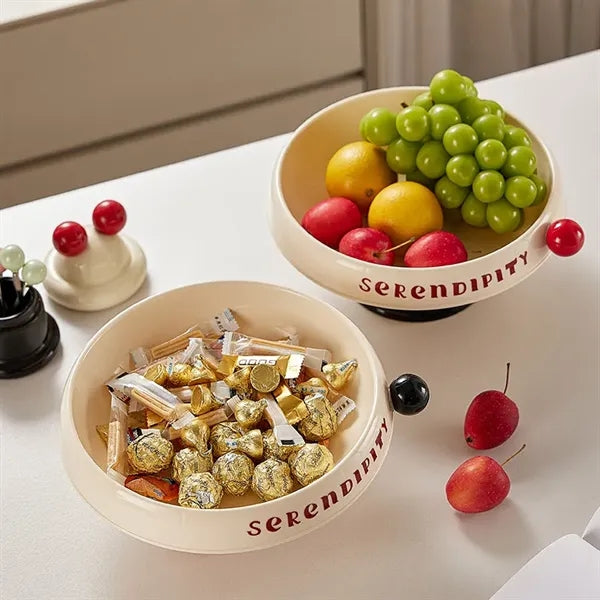 Storage Candy Decorative Fruit Bowl For Kitchen Counter