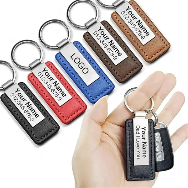 Leather Keychain
