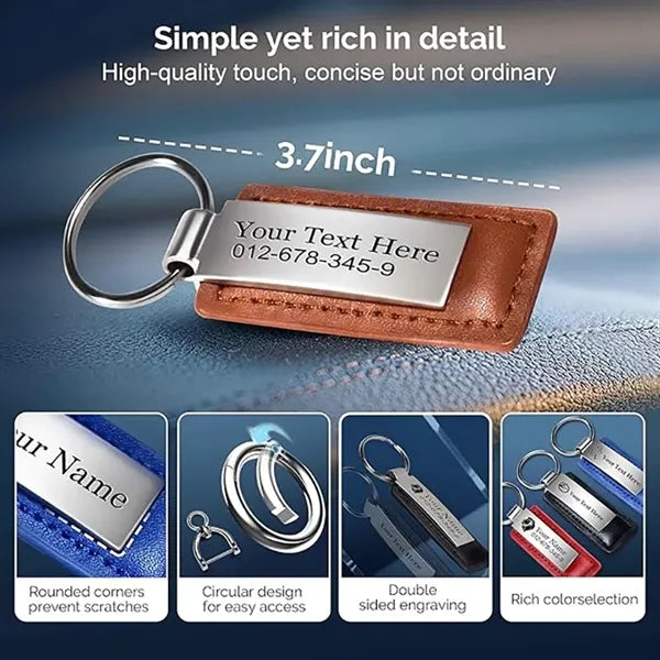 Leather Keychain