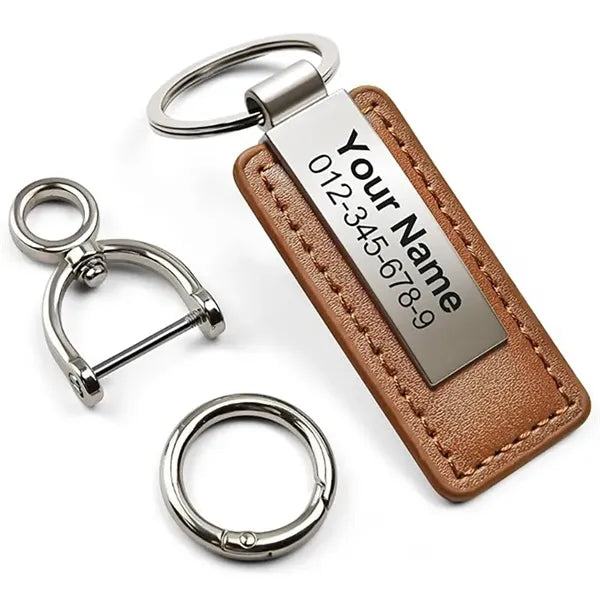 Leather Keychain