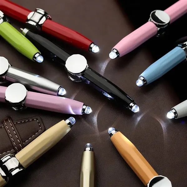 Fidget Spinner Luminous Ballpoint Pen