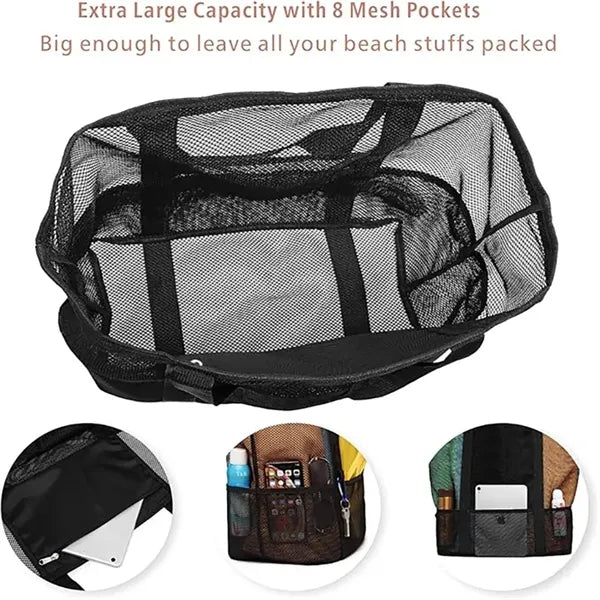 Mesh Tote Bag for Beach
