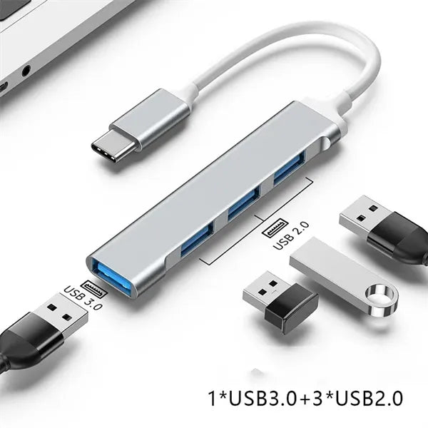 USB C Hub 4 in 1
