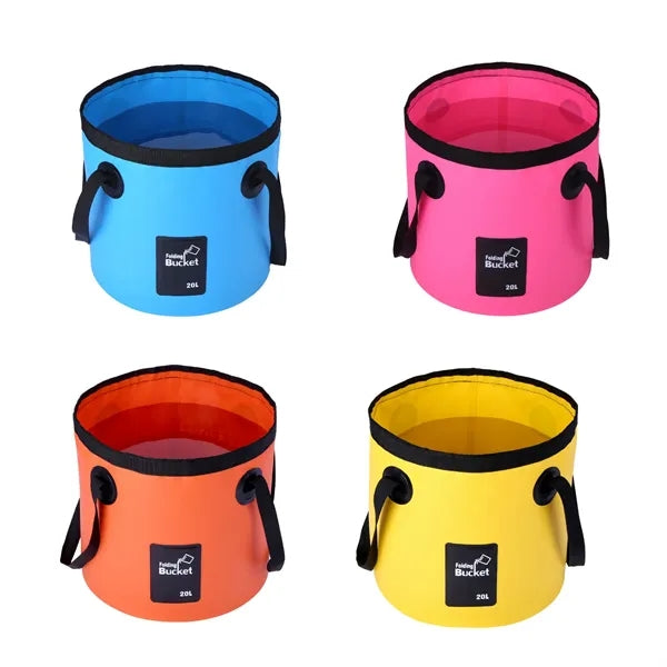 Stereo PVC Folding Bucket for Water Storage and Fishing