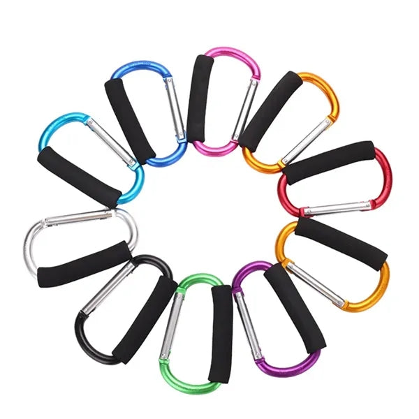 Gaint Aluminum Carabiner Clip / Stroller Hook