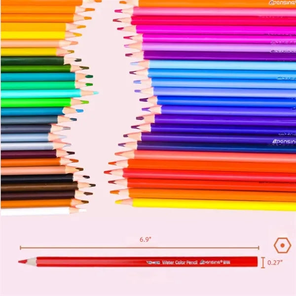 24 Colored Pencils Set