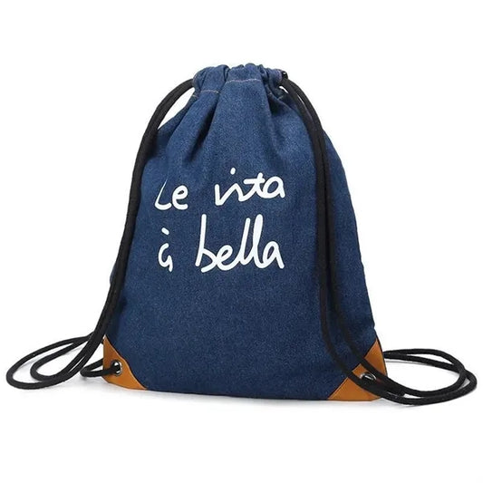 Cotton Drawstring Bag