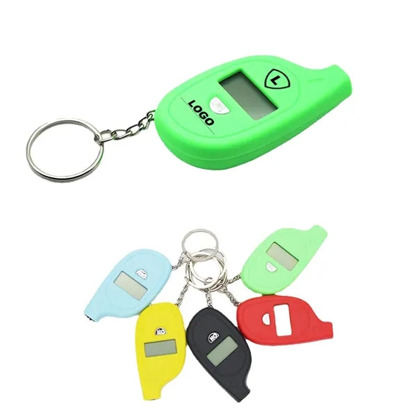 Mini Keychain Tire Pressure Gauge