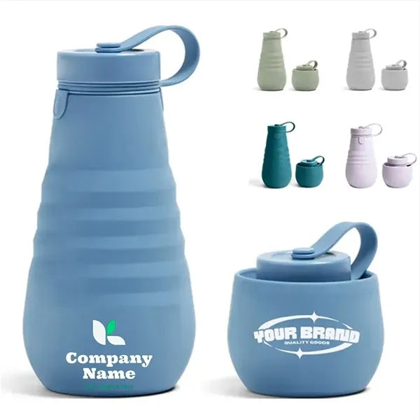 20oz Collapsible Sports Water Bottle