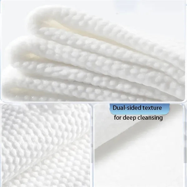 Disposable washcloth 100pcs pack customiz logo available