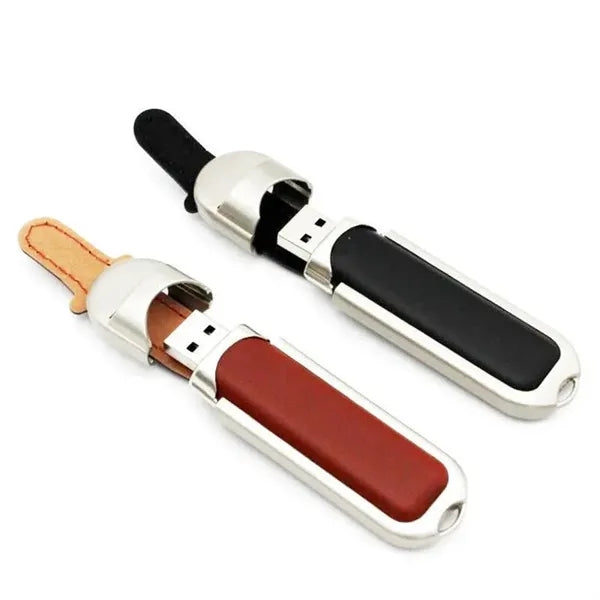 Leather Buckle USB Flash Drive
