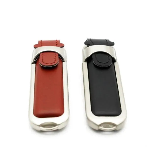 Leather Buckle USB Flash Drive