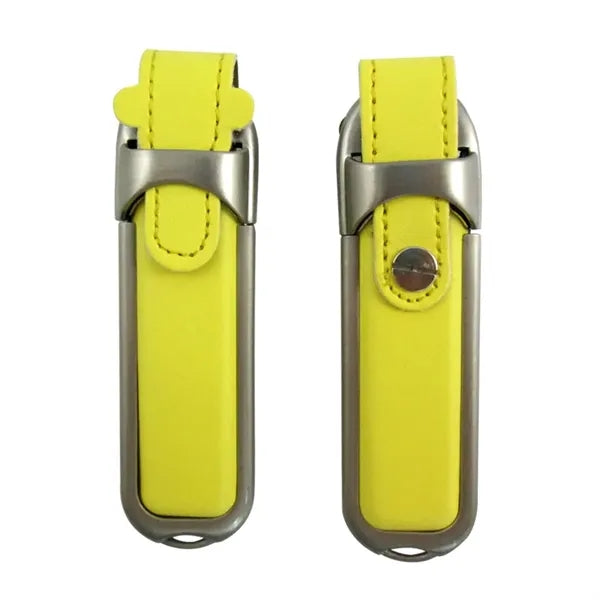 Leather Buckle USB Flash Drive