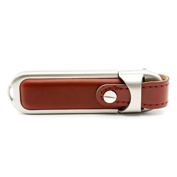 Leather Buckle USB Flash Drive