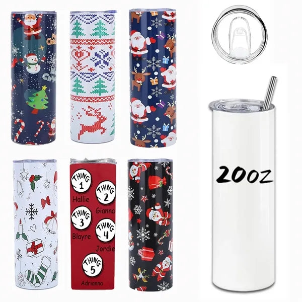 20 Oz.Skinny Stainless Steel Vacuum Insulated Tumblers
