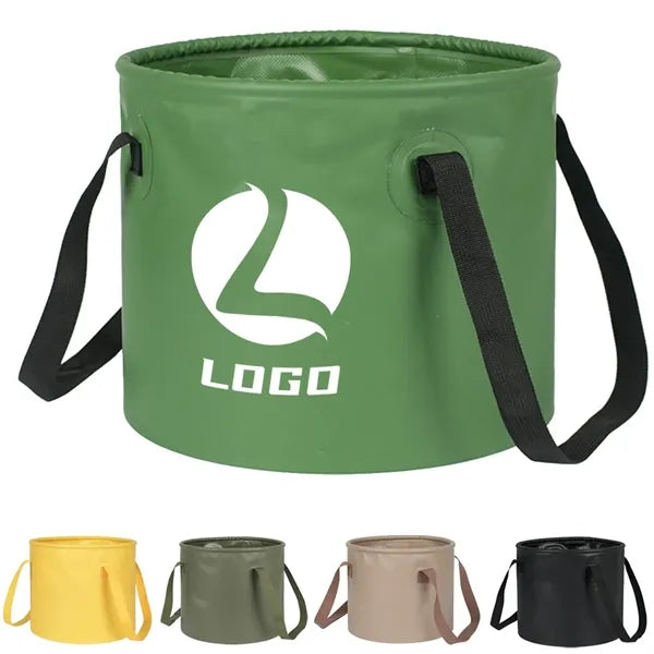 Portable Outdoor PVC Camping Collapsible Water Bucket