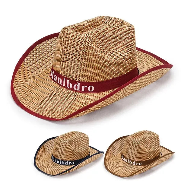 Unisex Cowboy Straw Hat
