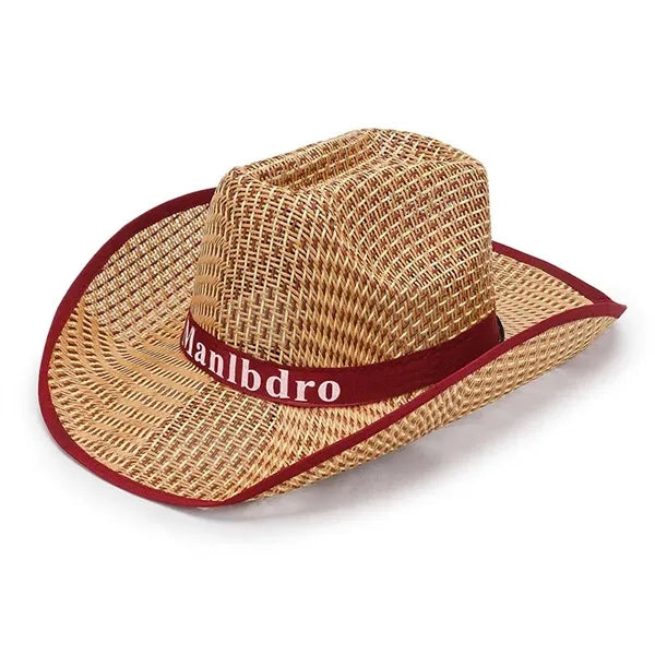 Unisex Cowboy Straw Hat