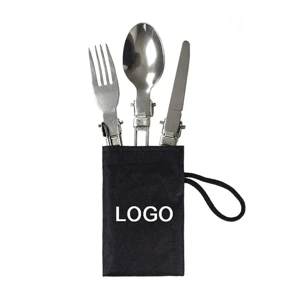 Foldable Stainless Steel Cutlery Set
