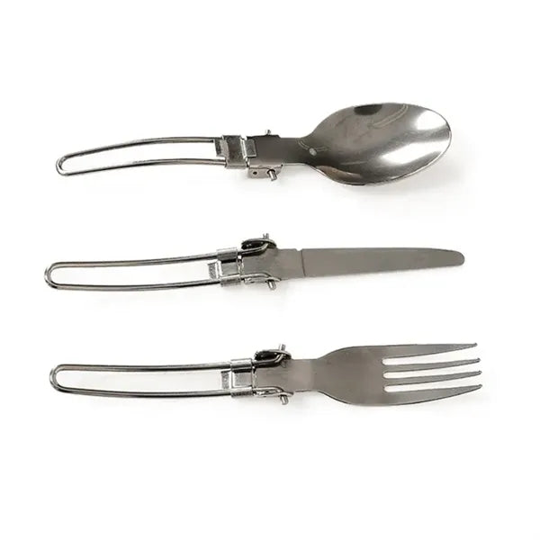 Foldable Stainless Steel Cutlery Set