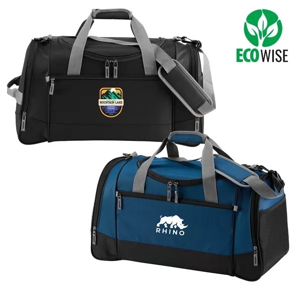 RPET Travel Duffel Bag - Eco-Friendly - 22" (2 Colors)