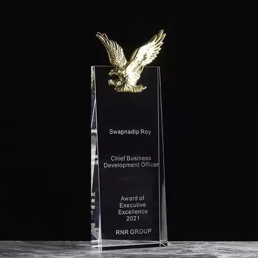 Optic Eagle Rectangle Award