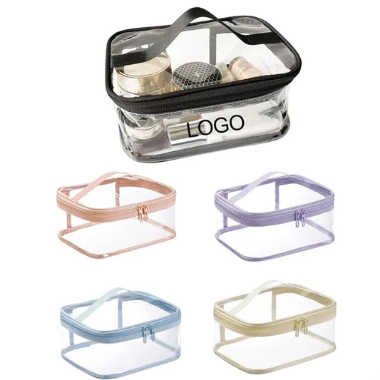 Transparent Travel Cosmetics Pouch